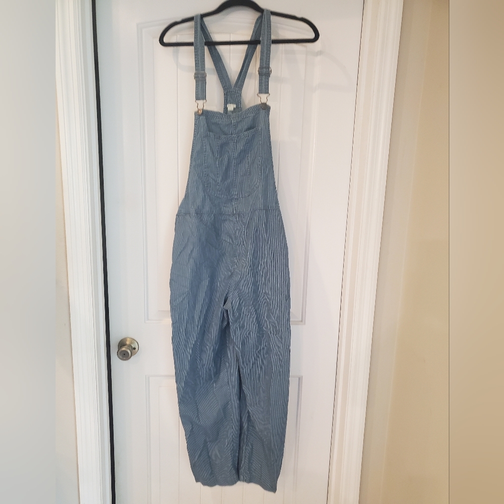 NWT- Aerie overalls, small pinstripe and look like denim but lightweight.